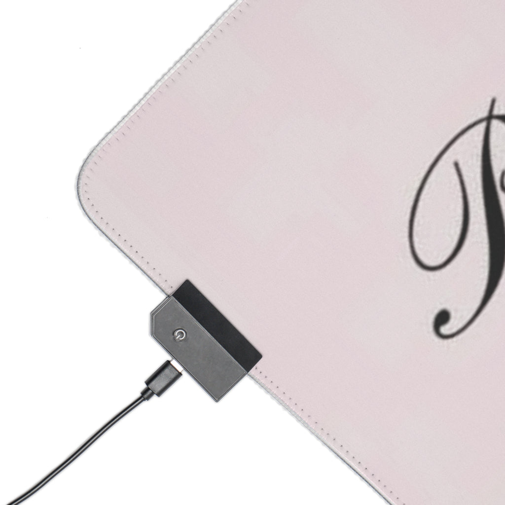 Pretty in pink LED Gaming Mouse Pad