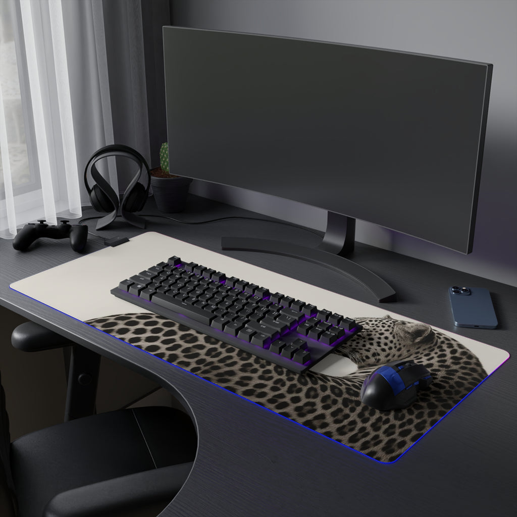 Leopard LED Gaming WHITE