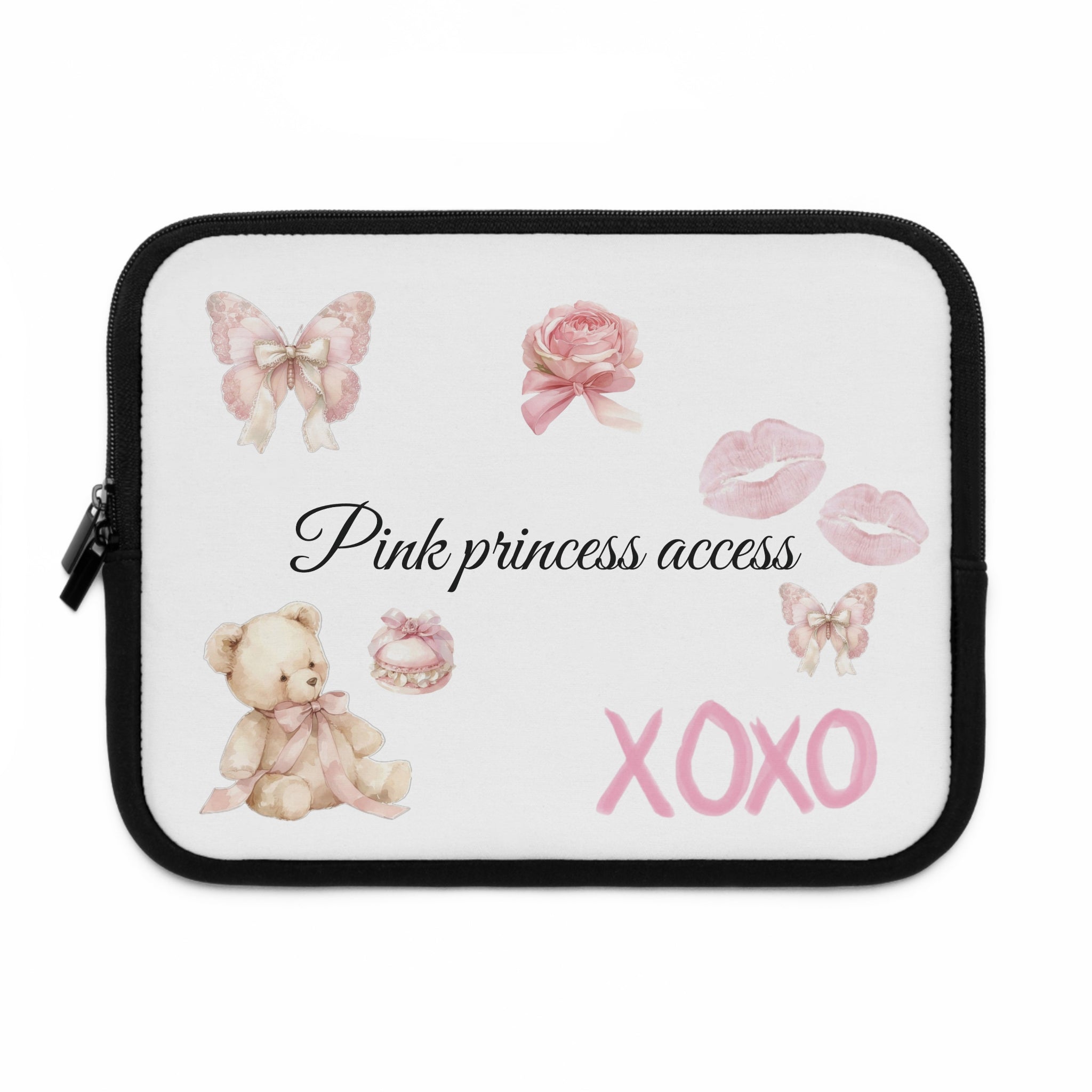 Pink Princess Access Laptop Sleeve