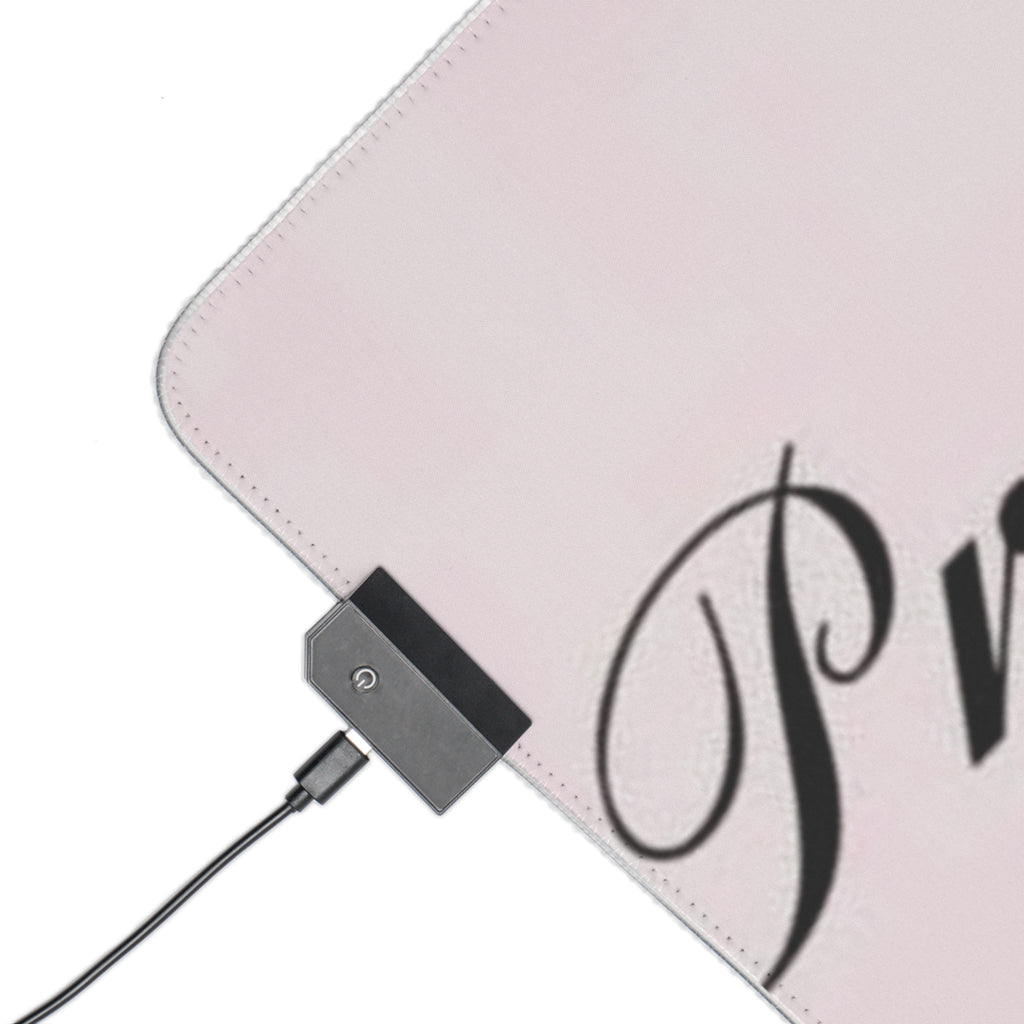 Pretty in pink LED Gaming Mouse Pad