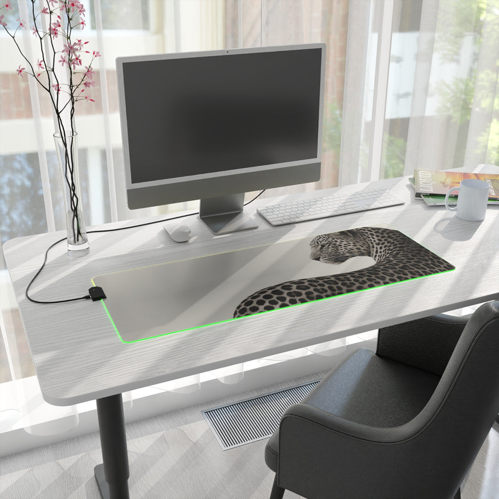Leopard LED Gaming WHITE