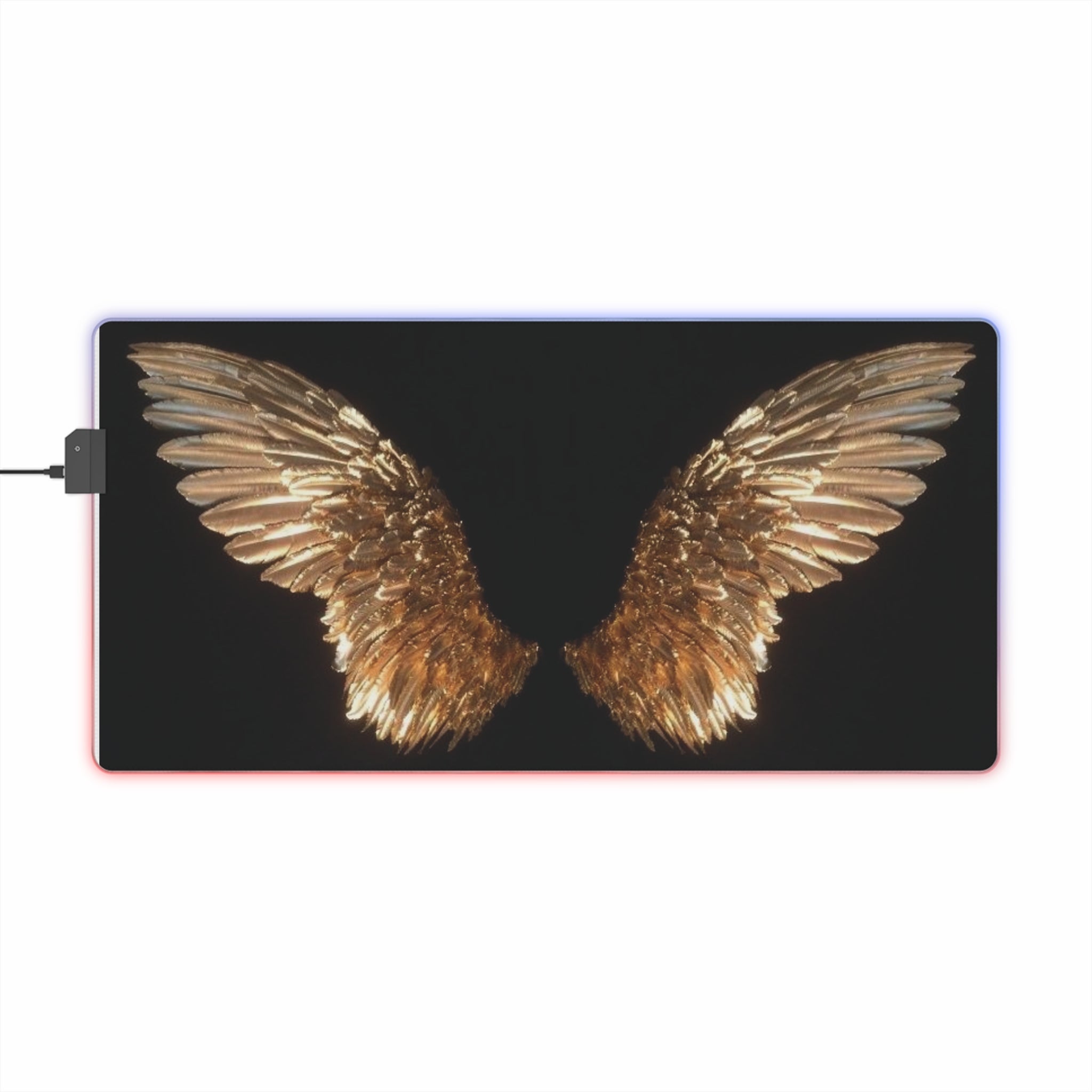 Golden Angel Wings LED