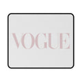 VOGUE Pink Logo Non-Slip Gaming Mouse Pad