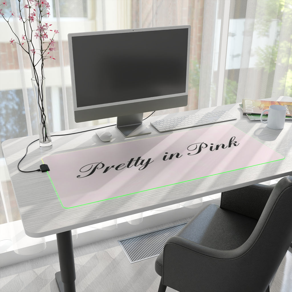 Pretty in pink LED Gaming Mouse Pad
