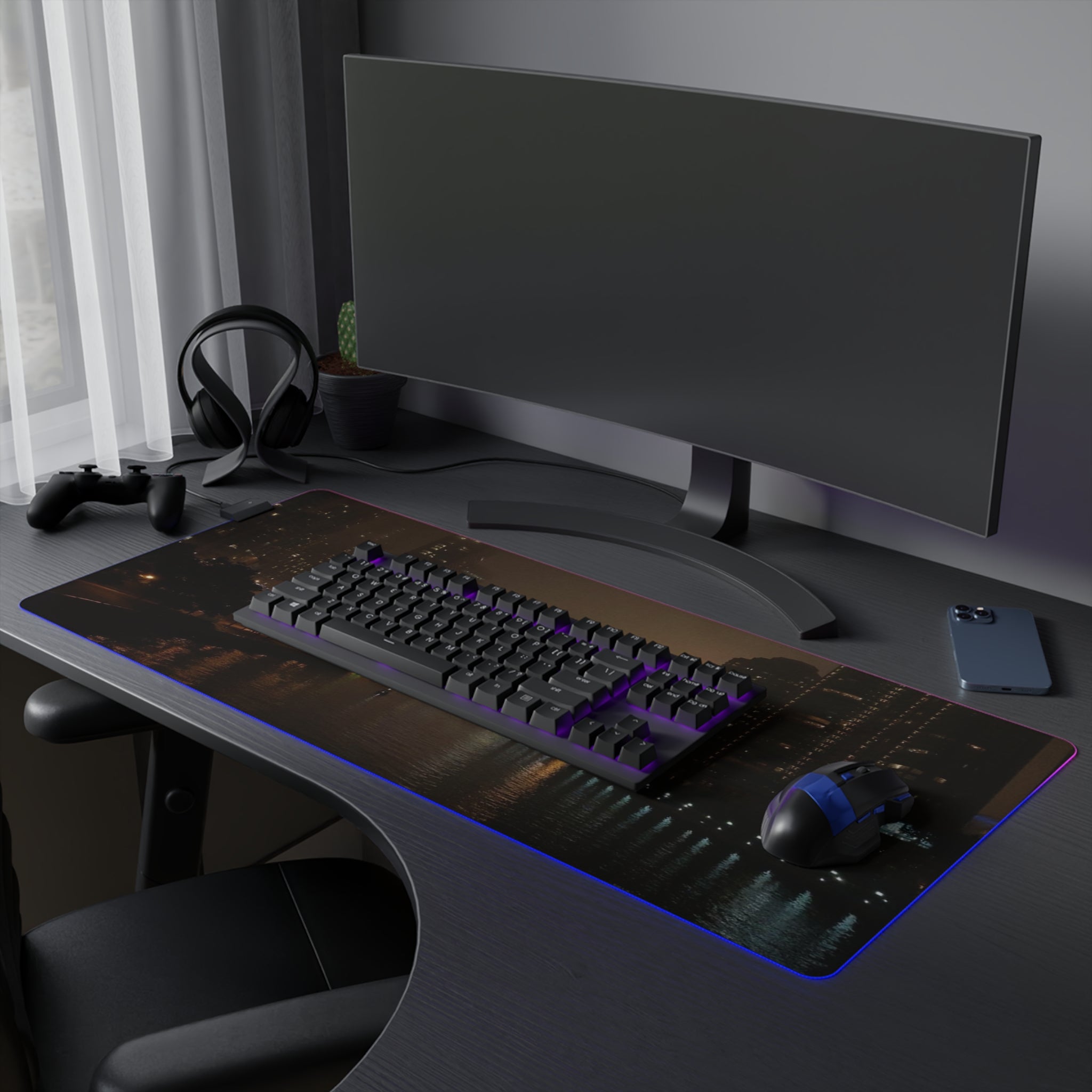 LED Gaming Mouse Pad