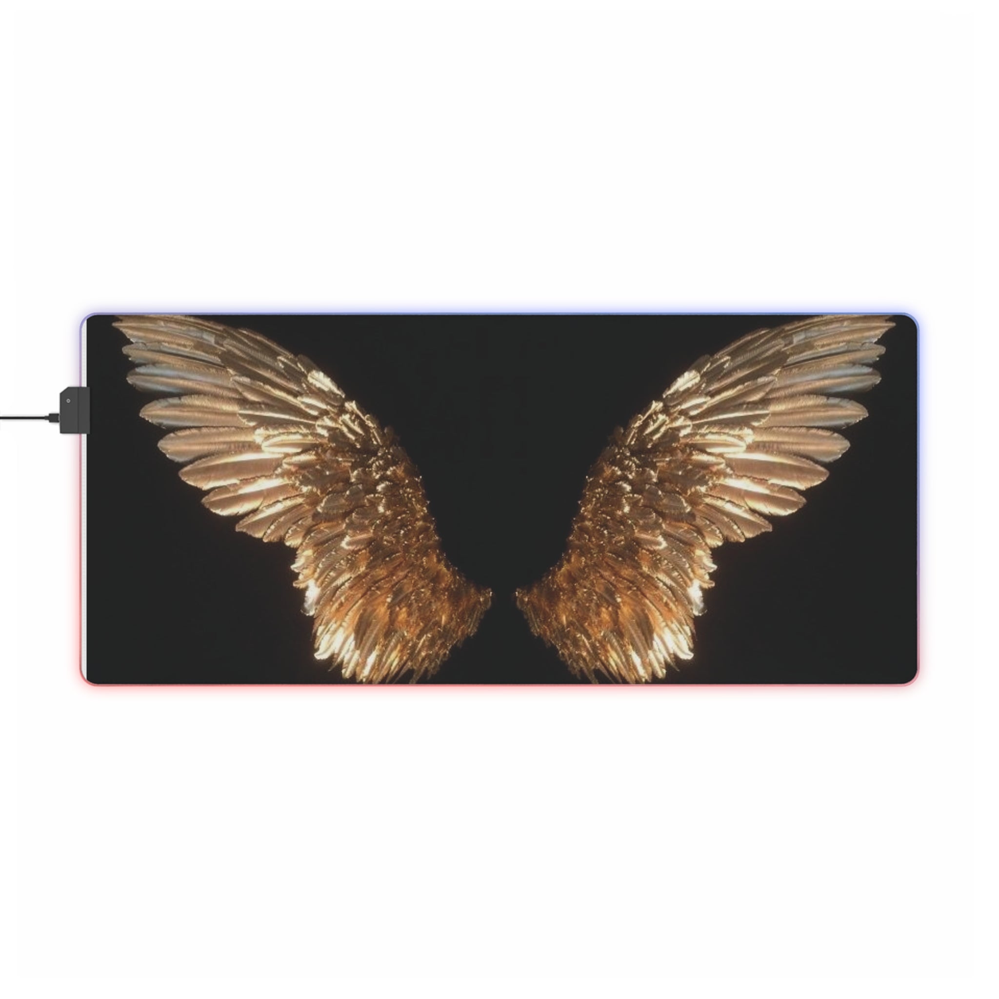 Golden Angel Wings LED