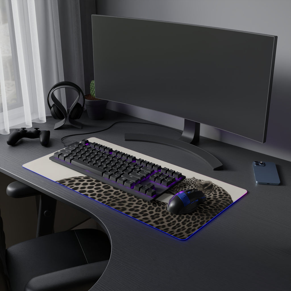 Leopard LED Gaming WHITE