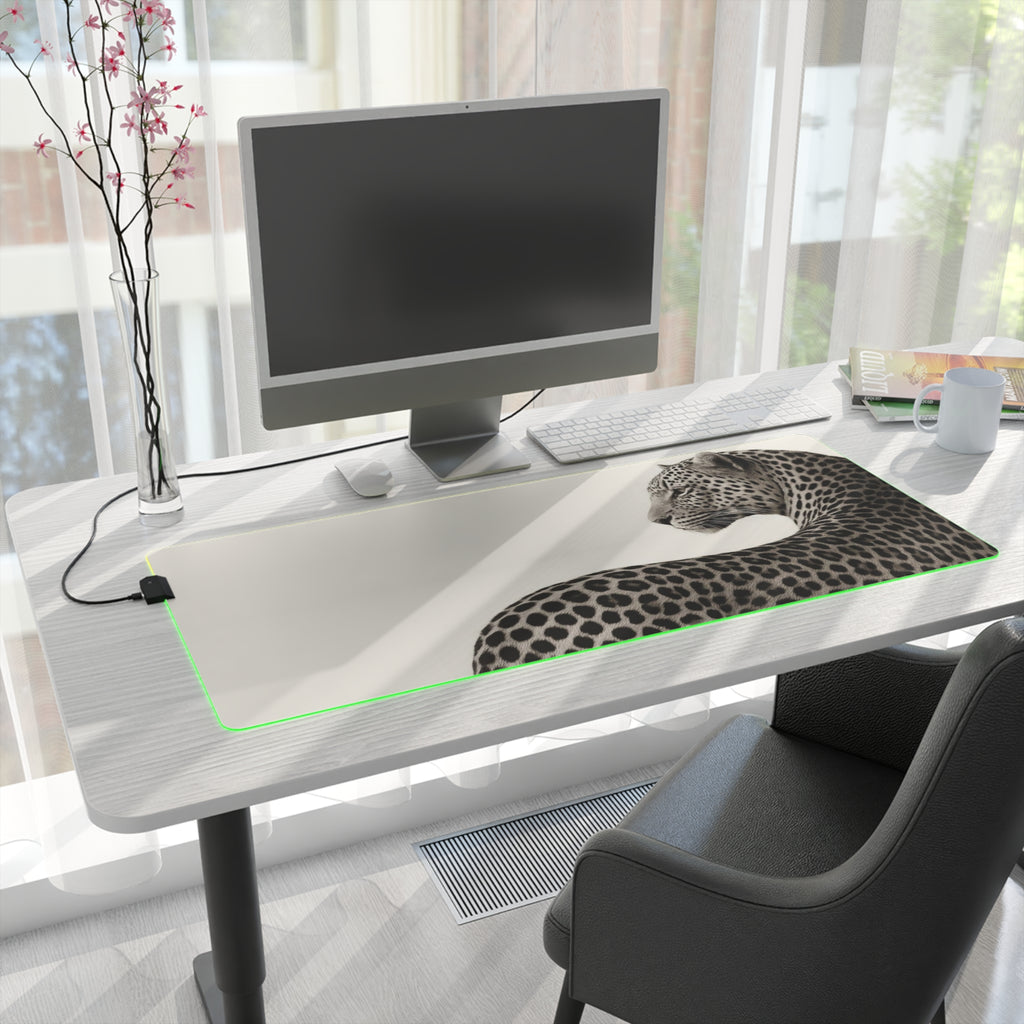 Leopard LED Gaming WHITE