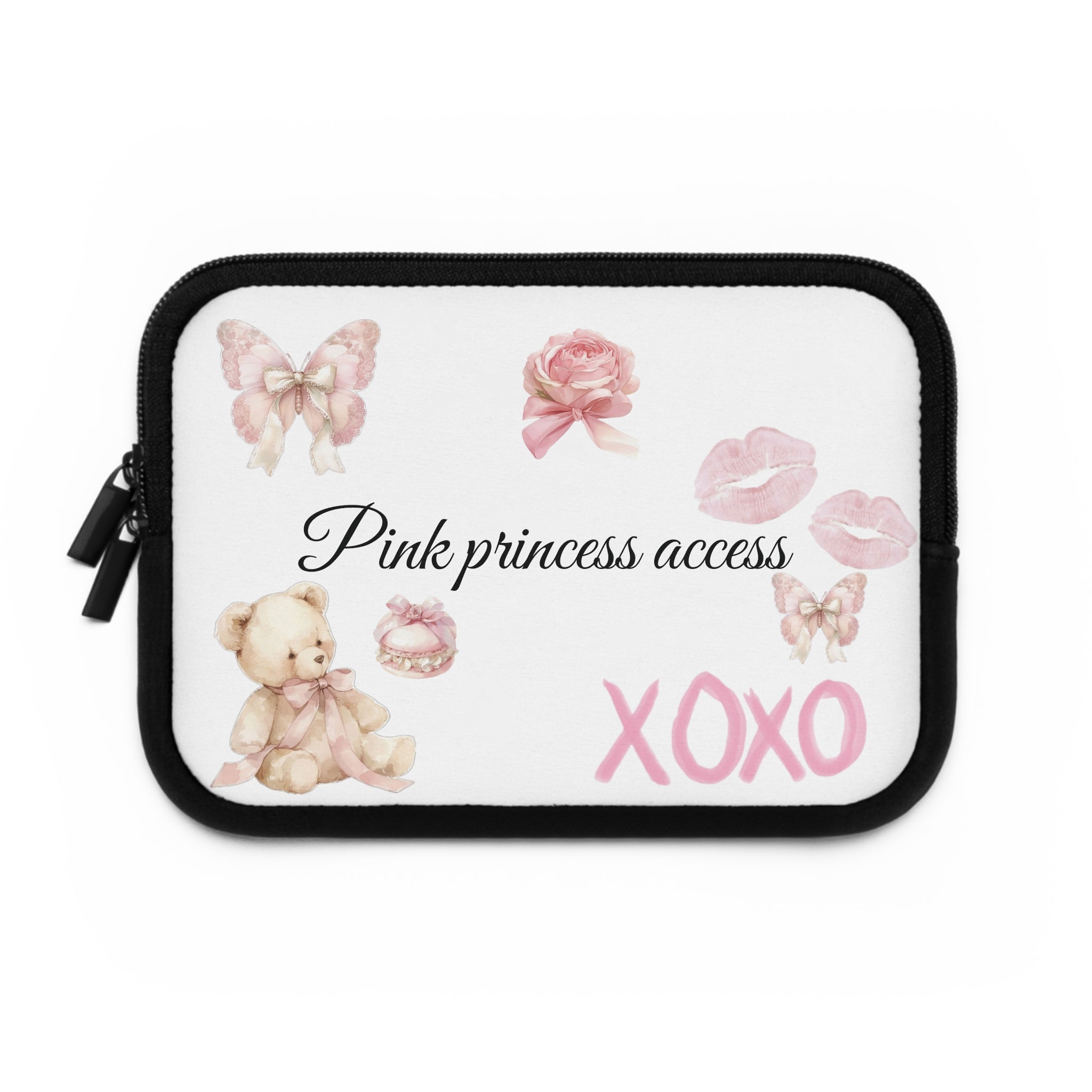 Pink Princess Access Laptop Sleeve