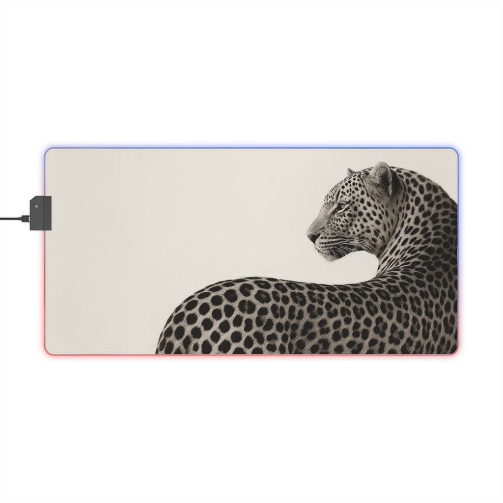 Leopard LED Gaming WHITE