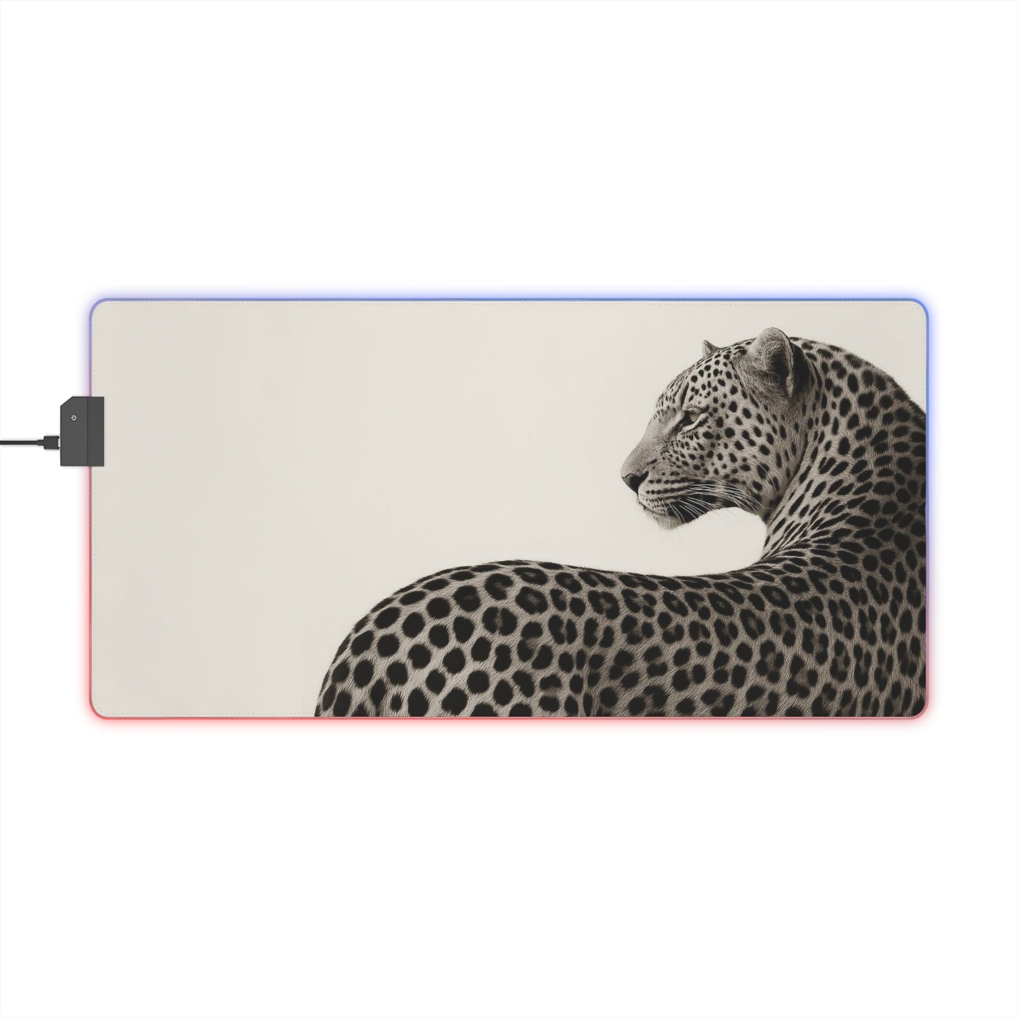 Leopard LED Gaming WHITE