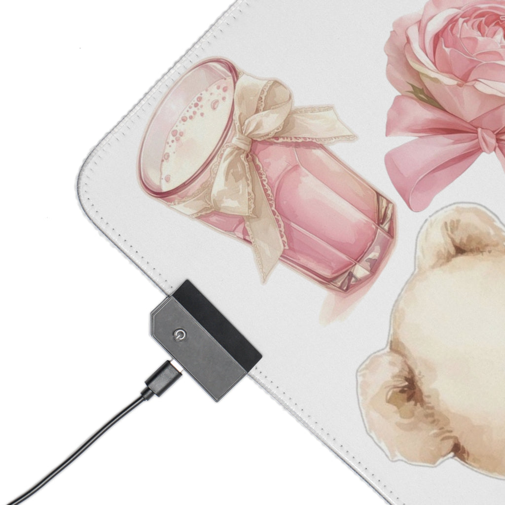 I'm just a girl LED Gaming Mouse Pad