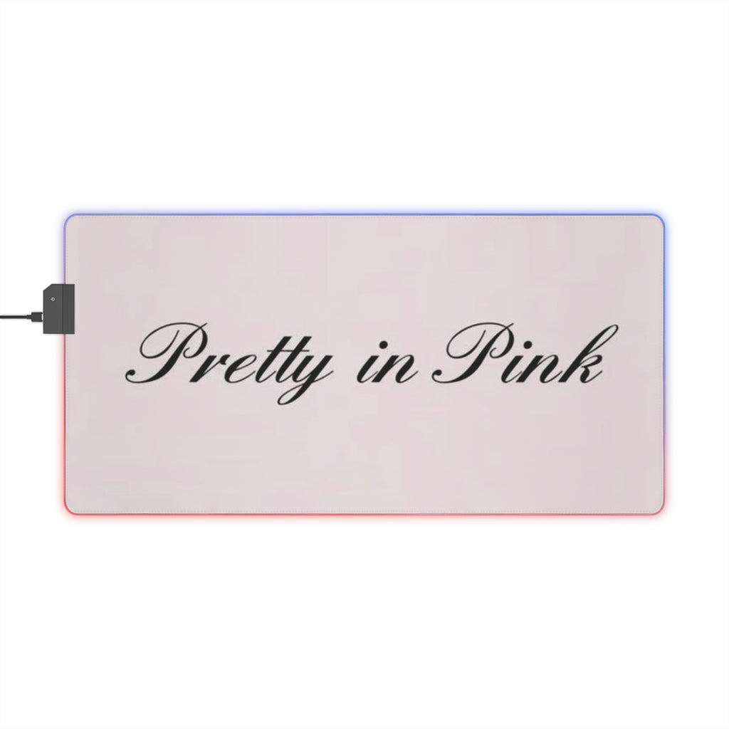 Pretty in pink LED Gaming Mouse Pad