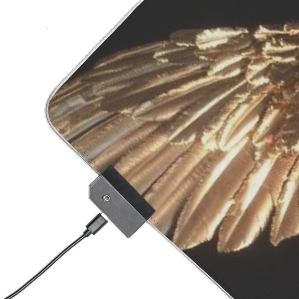 Golden Angel Wings LED