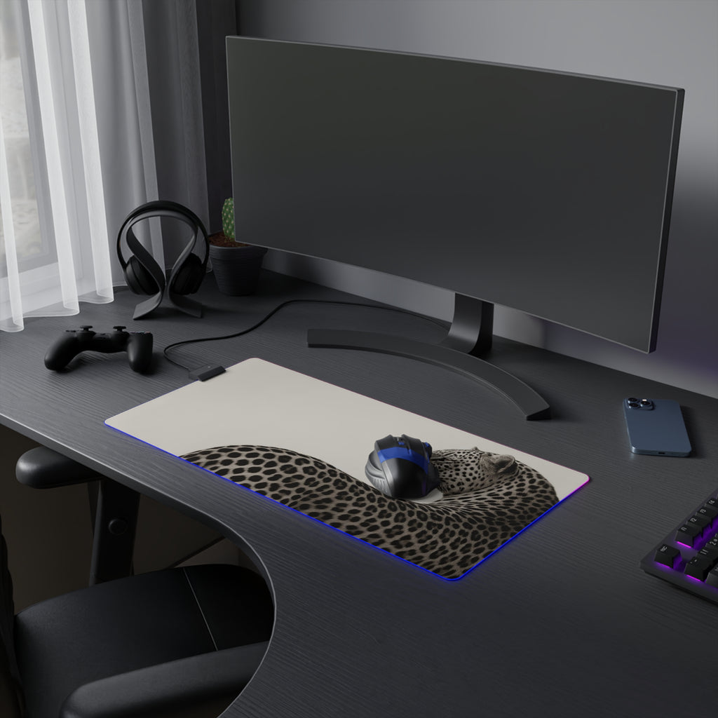 Leopard LED Gaming WHITE