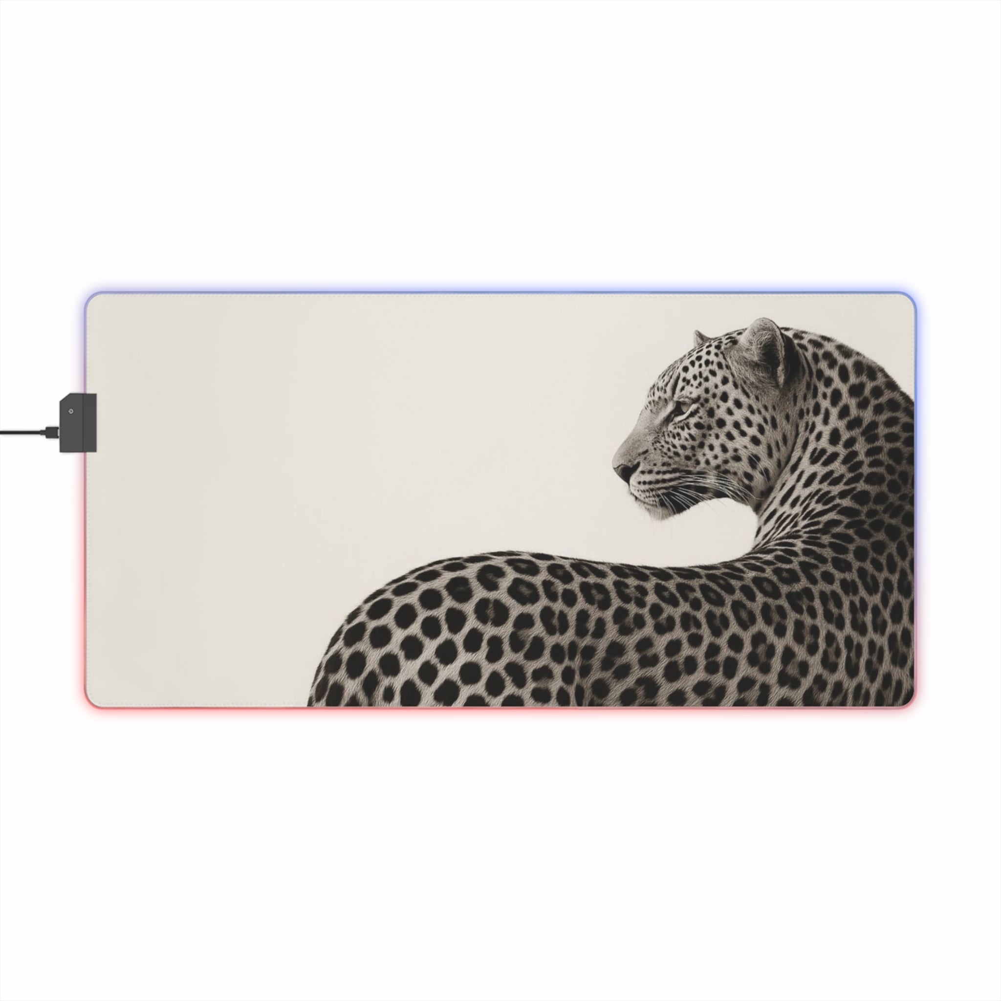 Leopard LED Gaming WHITE