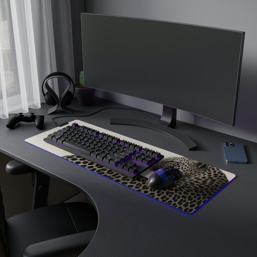 Leopard LED Gaming WHITE