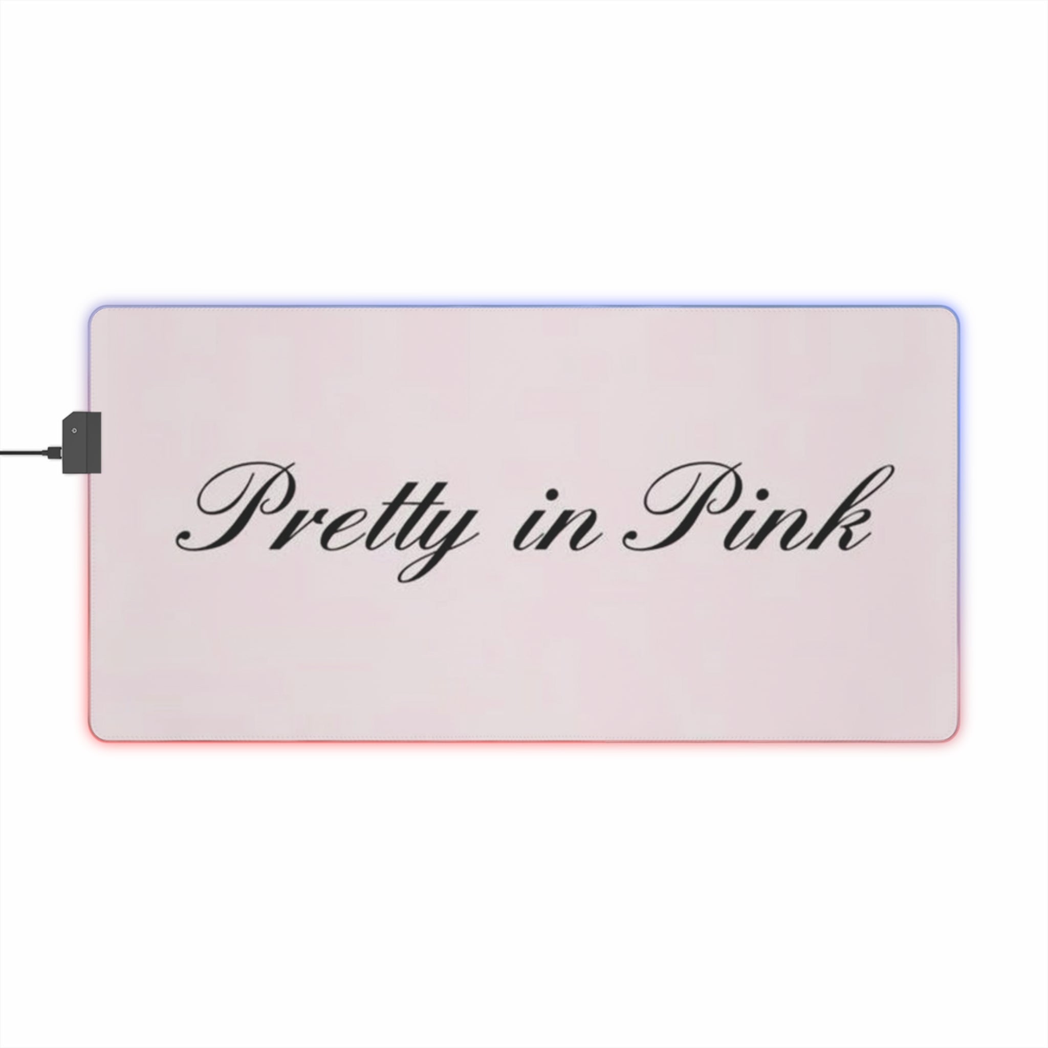 Pretty in pink LED Gaming Mouse Pad