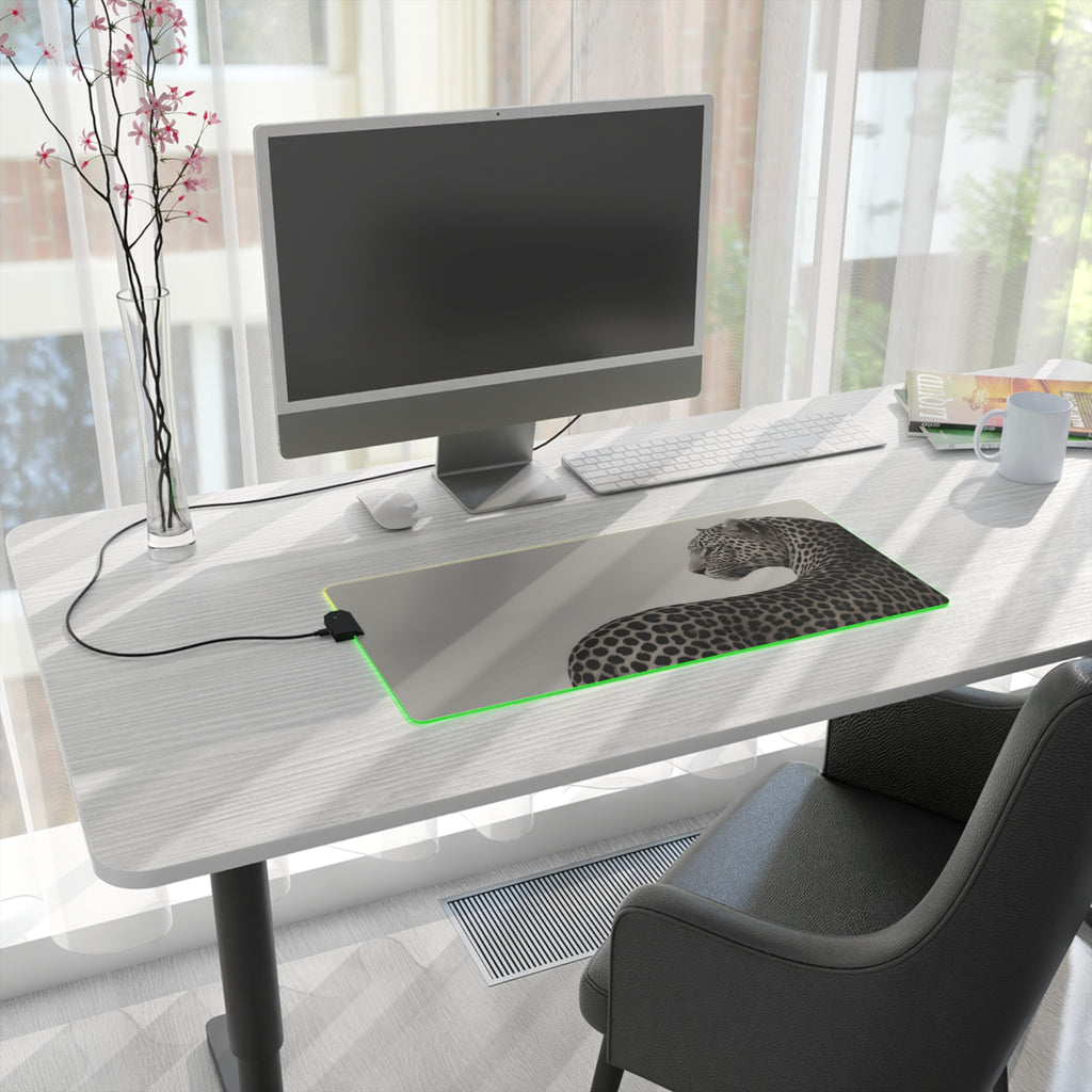 Leopard LED Gaming WHITE