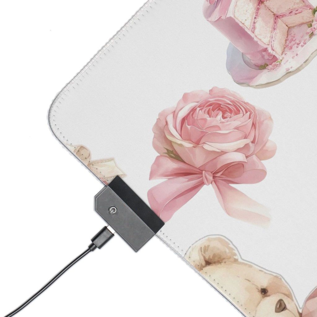 I'm just a girl LED Gaming Mouse Pad